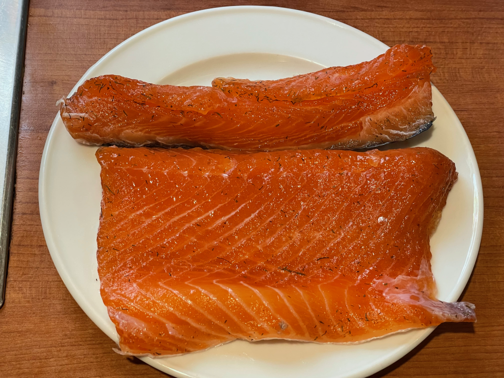 Salmon marinado